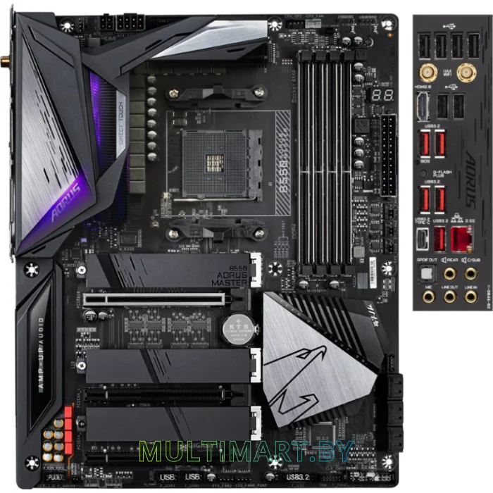 Материнская плата Gigabyte B550 AORUS Master (rev. 1.0)
